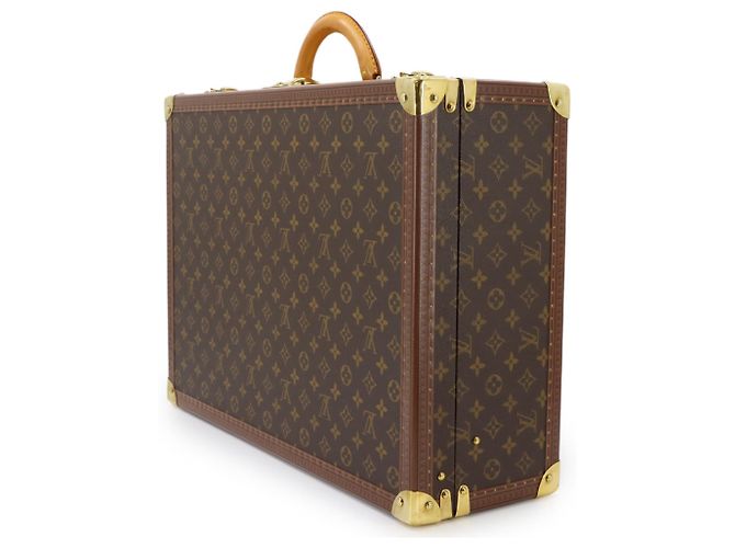Bolsa Louis Vuitton Bilstein 55 Monogram Trunk Case Marrom Monograma - vista 3