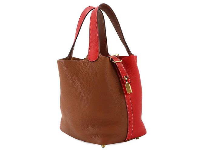 Hermès Bolsa Piko Hermes Picotin Lock PM Casaque Multicor - vista 3