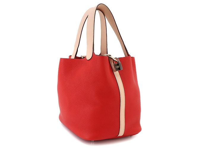 Hermès Bolsa Piko Hermes Picotin Lock Touch 22 MM Multicor - vista 3