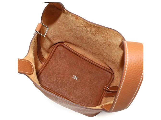 Hermès Borsa Hermes Picotin Lock PM D'oro - vista 7