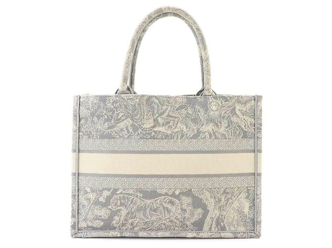 Sac à main Christian Dior Book Tote Medium Marron - vue 2
