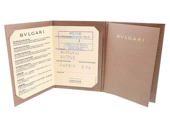 Bulgari Bvlgari Platinbandring #52 - Ansicht 8