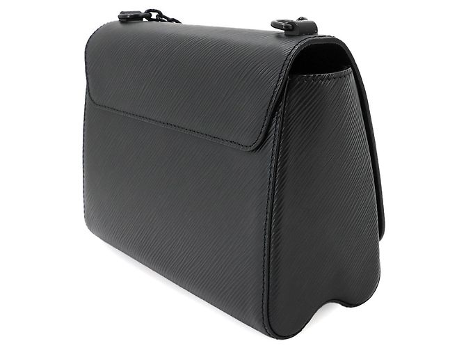 Borsa Louis Vuitton Epi Twist MM Nero - vista 4