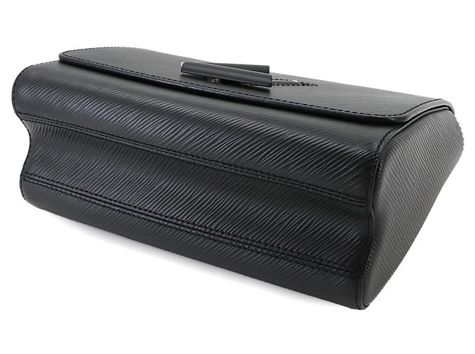 Borsa Louis Vuitton Epi Twist MM Nero - vista 5