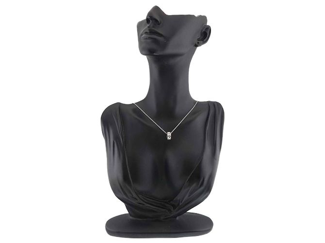 Collar Louis Vuitton Pendant Empreinte Diamantes - vista 8