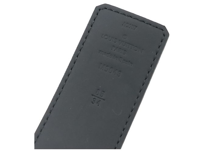 Cinturón Standard Louis Vuitton Monogram Eclipse Negro - vista 5