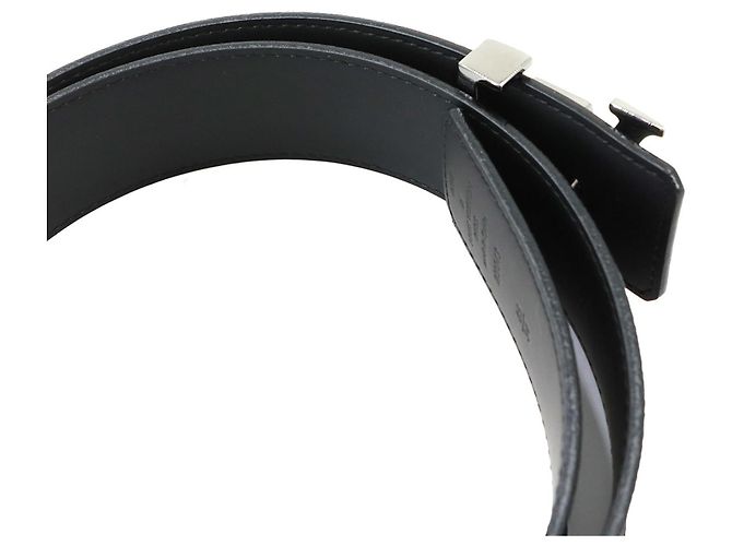 Cinturón Standard Louis Vuitton Monogram Eclipse Negro - vista 6