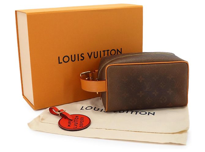Necessaire Louis Vuitton Monogram Marrone Monogramma - vista 2