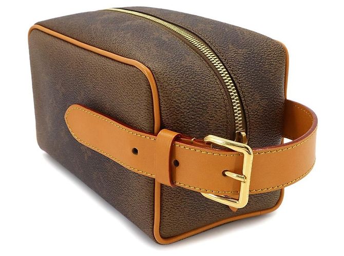 Necessaire Louis Vuitton Monogram Marrone Monogramma - vista 4
