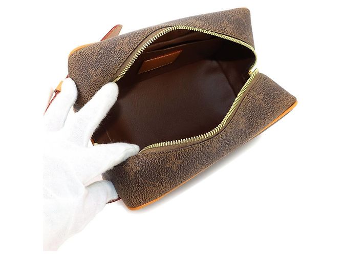 Necessaire Louis Vuitton Monogram Marrone Monogramma - vista 7