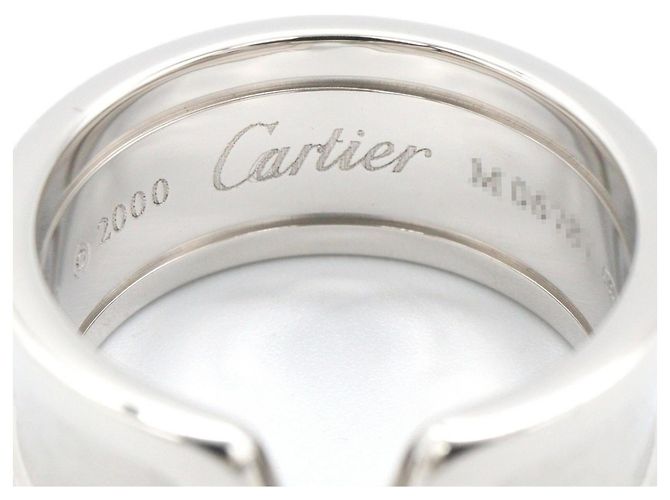 Anello Cartier C2 in oro bianco 18K D'oro - vista 4