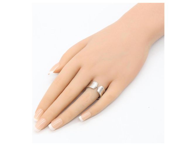 Anello Cartier C2 in oro bianco 18K D'oro - vista 9