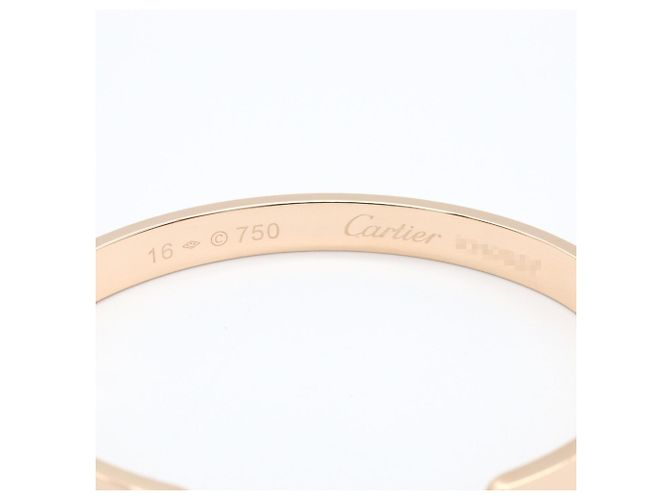 Pulsera Cartier Open Love Charm Dorado - vista 4