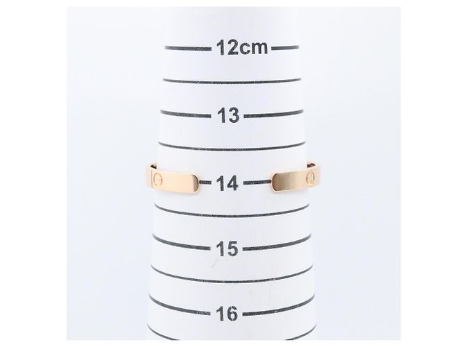 Pulsera Cartier Open Love Charm Dorado - vista 5