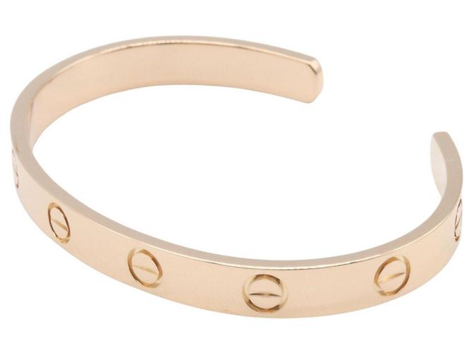 Esclava Cartier Open Love Dorado - vista 3
