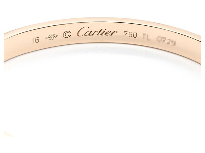 Esclava Cartier Open Love Dorado - vista 4