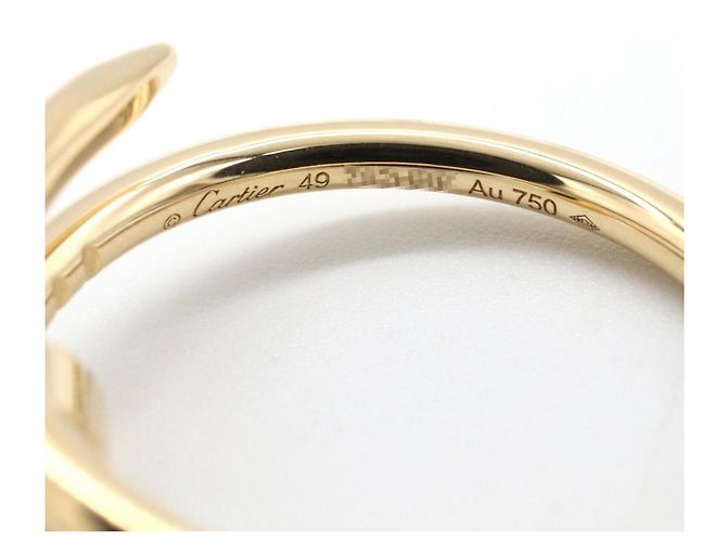 Anillo Cartier Juste un Clou Dorado - vista 4