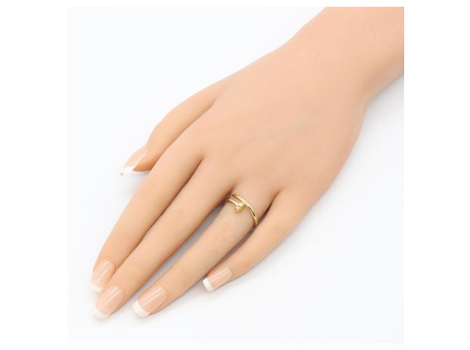 Anillo Cartier Juste un Clou Dorado - vista 8
