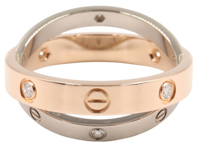 Cartier B-Love 4PD Band Ring Golden - Ansicht 3