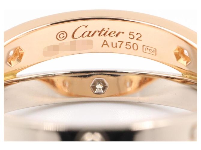 Cartier B-Love 4PD Band Ring Golden - Ansicht 4