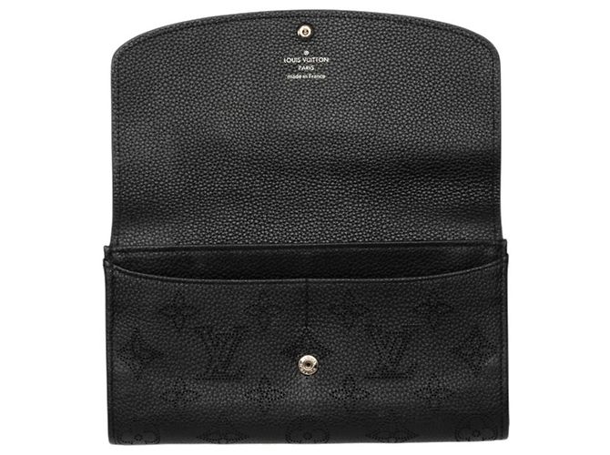 Louis Vuitton Monogram Mahina Portefeuille Iris Long Wallet Schwarz - Ansicht 4