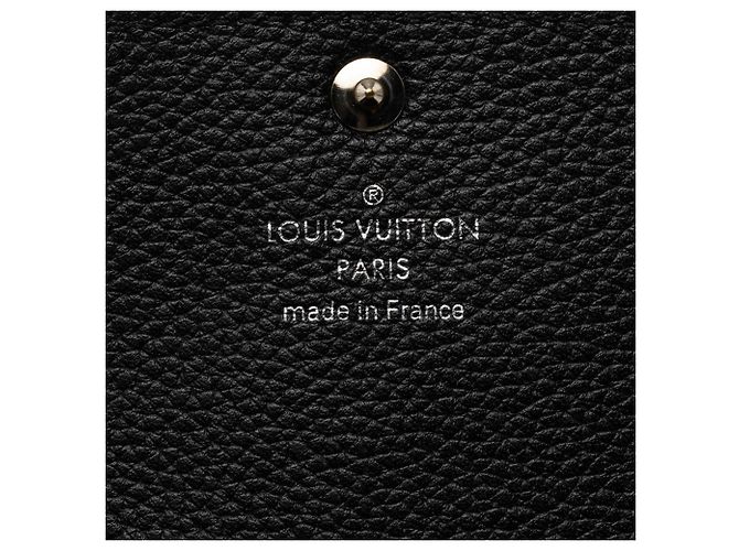 Louis Vuitton Monogram Mahina Portefeuille Iris Long Wallet Schwarz - Ansicht 6