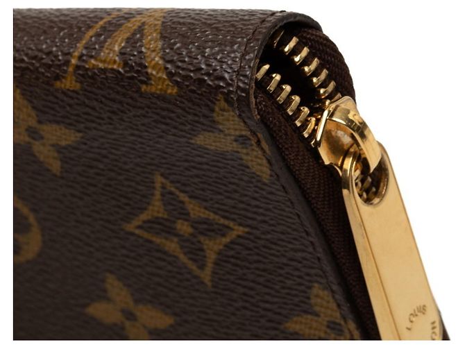 Louis Vuitton Monogram Zippy Organizer Long Wallet Brown - view 4