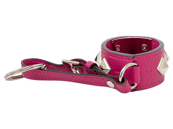 Hermès Hermes Collier de Chien Charm Keyring Prata Roxo - vista 3