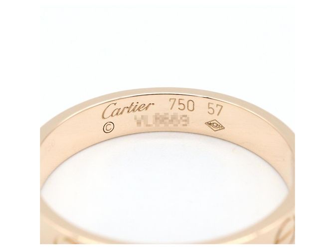 Cartier Mini Love Ring in 18K Roségold Golden - Ansicht 3