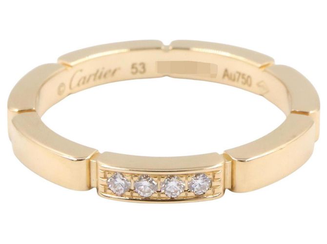 Anello Cartier Maillon Panthère 4PD D'oro - vista 2