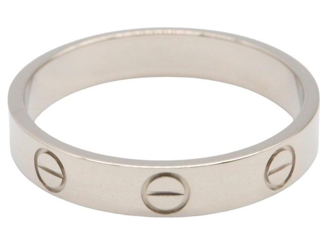 Cartier Mini Love Ring in 18K Weißgold Golden - Ansicht 2