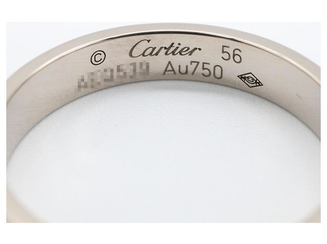 Cartier Mini Love Ring in 18K Weißgold Golden - Ansicht 3