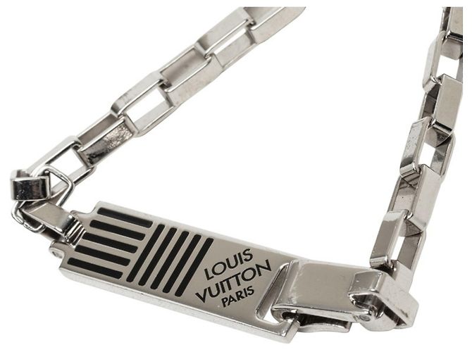 Louis Vuitton Damier Colors Armband mit Anhängern Silber - Ansicht 4