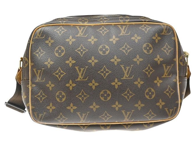 Louis Vuitton Reporter Monogram PM Marrone - vista 2