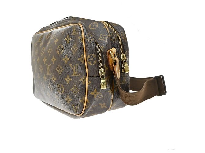 Louis Vuitton Reporter Monogram PM Marrone - vista 4
