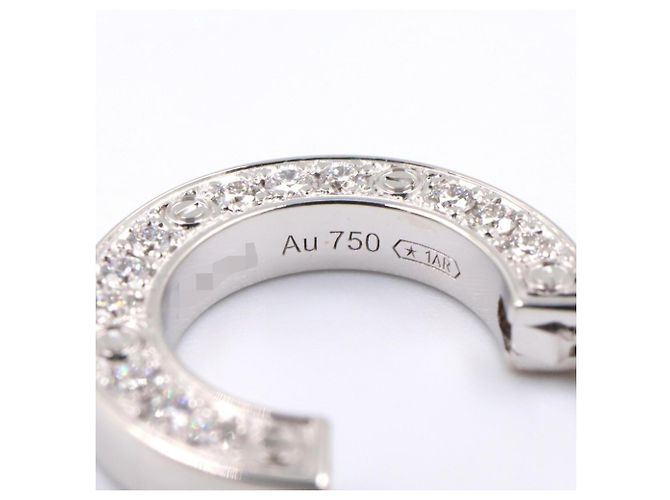 Orecchini Cartier Love in oro bianco 18K D'oro - vista 4