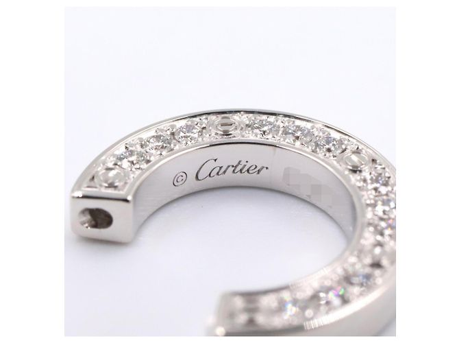 Orecchini Cartier Love in oro bianco 18K D'oro - vista 5