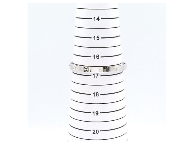 Bracciale Cartier Love in oro bianco 18K D'oro - vista 5