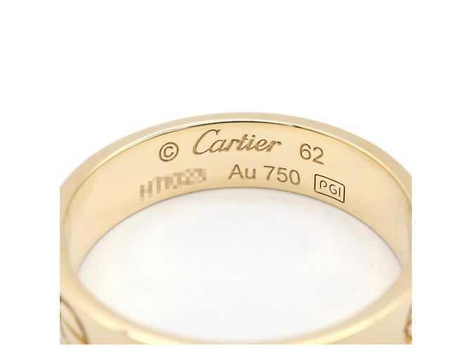 Anello Cartier Love in oro giallo 18K D'oro - vista 3