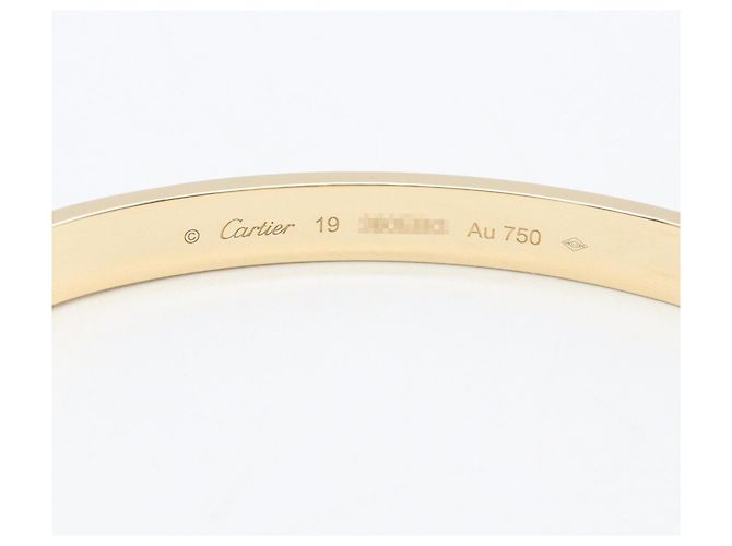 Bracciale Cartier Love in oro giallo 18K D'oro - vista 4