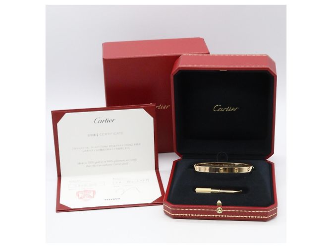 Bracciale Cartier Love in oro giallo 18K D'oro - vista 5