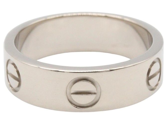 Anello Cartier Love in oro bianco 18K D'oro - vista 2