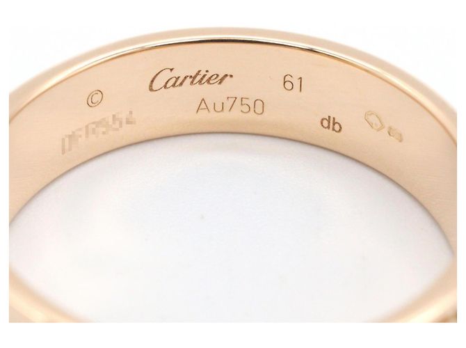 Anello Cartier Love in oro rosa 18K D'oro - vista 3