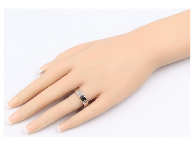 Anello Cartier Love in oro bianco 18K D'oro - vista 6