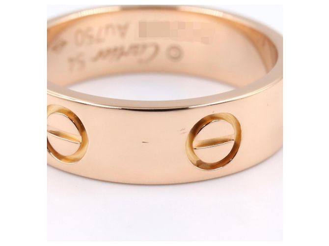 Anello Cartier Love in oro rosa 18K D'oro - vista 4