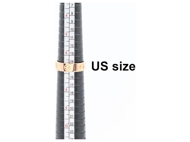Anello Cartier Love in oro rosa 18K D'oro - vista 6