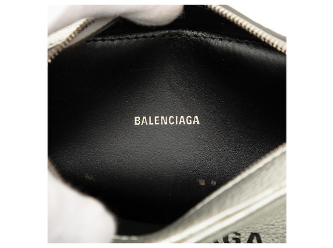 Balenciaga Everyday Camera Bag XS Argento - vista 6