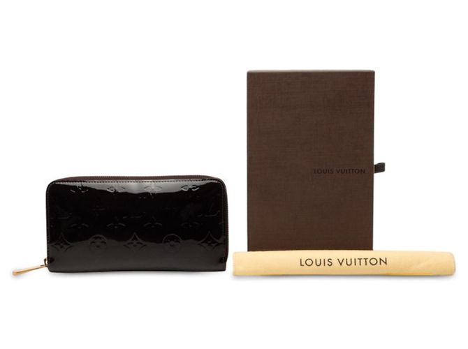 Louis Vuitton Monogram Vernis Zippy Wallet Bordeaux Lila Monogramm - Ansicht 8