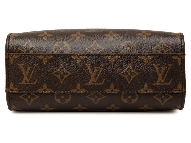 Louis Vuitton Monogram Sac Plat BB Handtasche Braun Monogramm - Ansicht 3