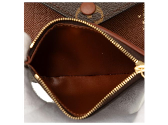 Louis Vuitton Monogram Tri-fold Wallet Brown - view 5